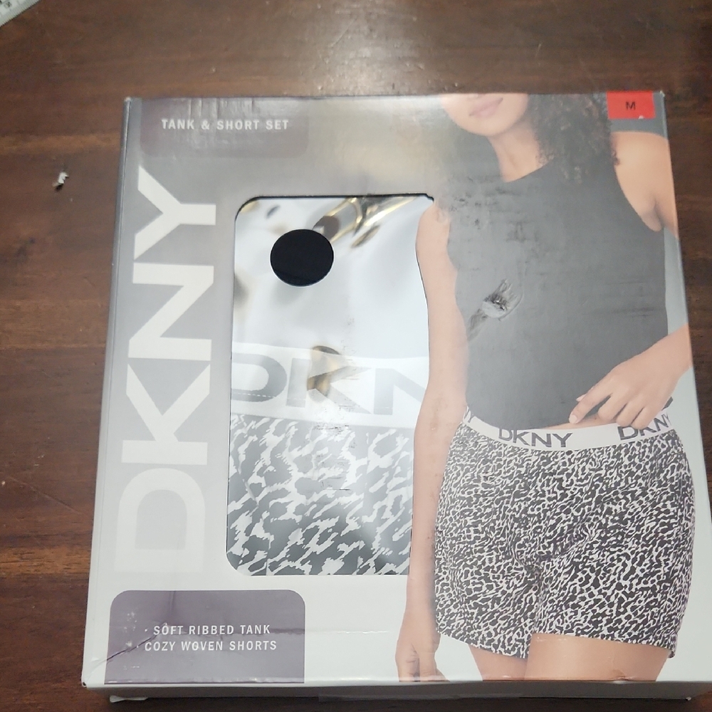 DKNY Black and White Women's Shorts